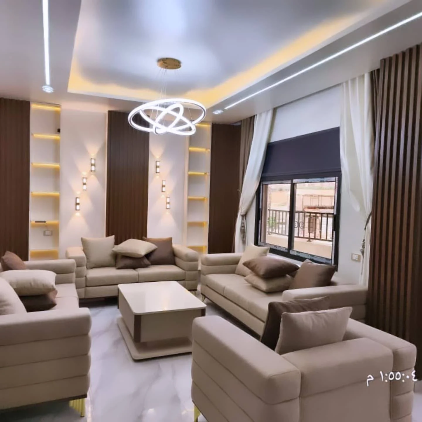 تصميم وتنفيذ أعمال الديكور الداخلي والخارجي